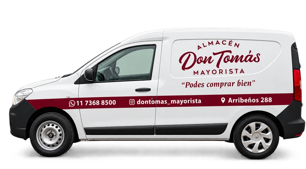 Camioneta de reparto de Don Tomás